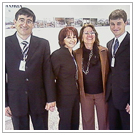 Girelli, Célia, a gerente do Banco do Brasil, Elza e André
